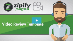 Zipify pages - Video Review template