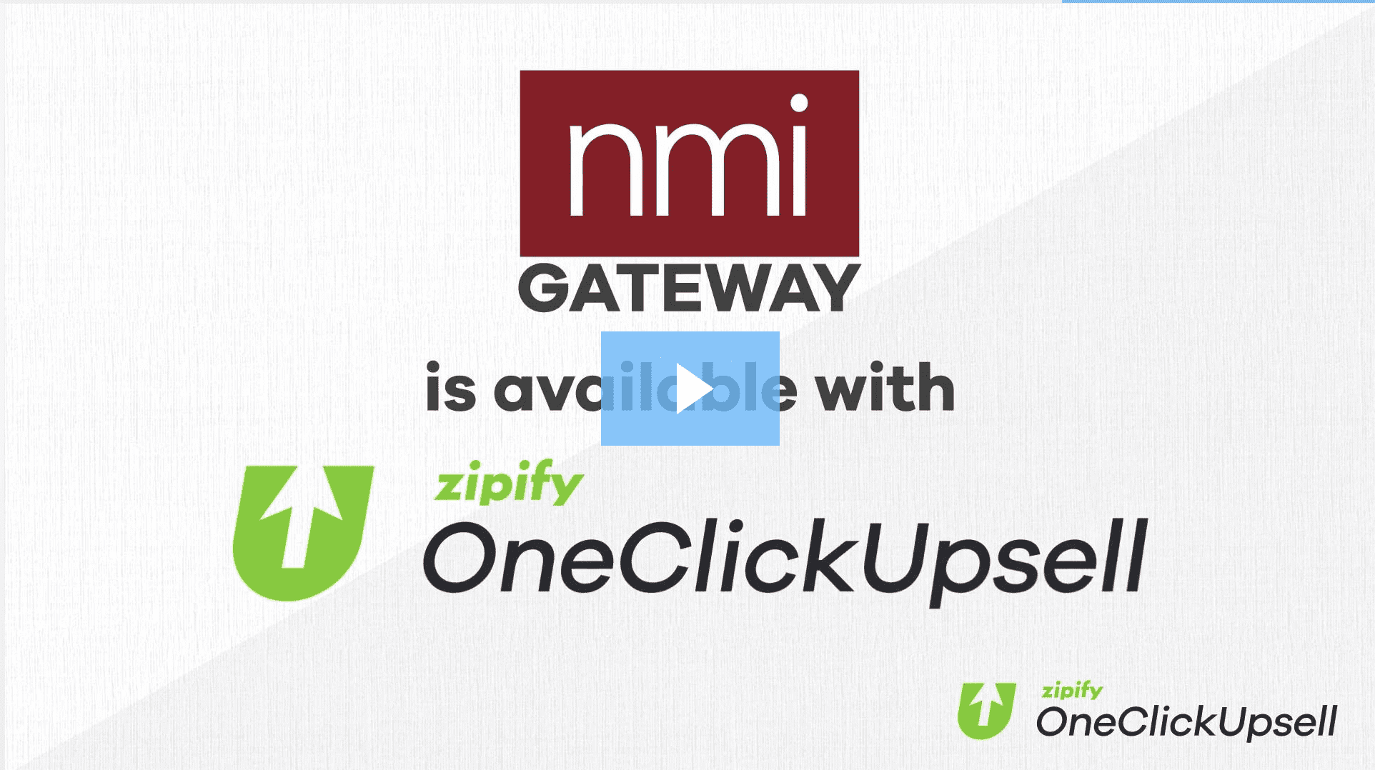 NMI payment processor in Zipify OneClickUpsell