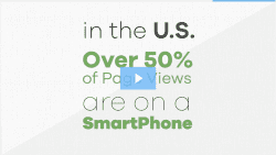 page views are on a smartphone