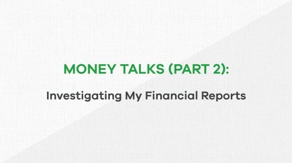 money talks part 2 - investigating financial reports