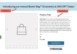 The header block and dynamic buy box from the New Bundle Announcement Product Page Template