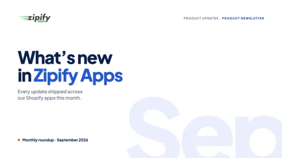 September Product Updates Zipify Cover