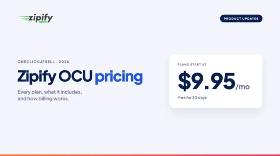 Zipify OCU Pricing Cover
