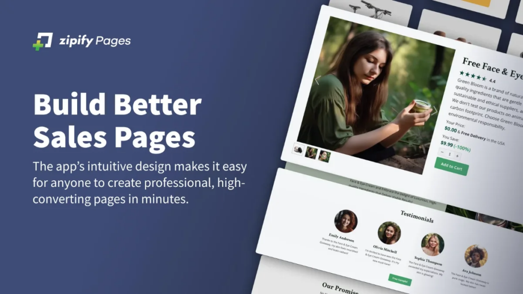 Zipify Pages screenshot