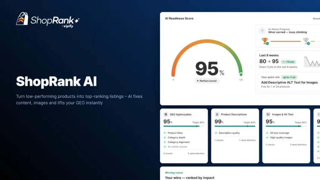ShopRank AI screenshot