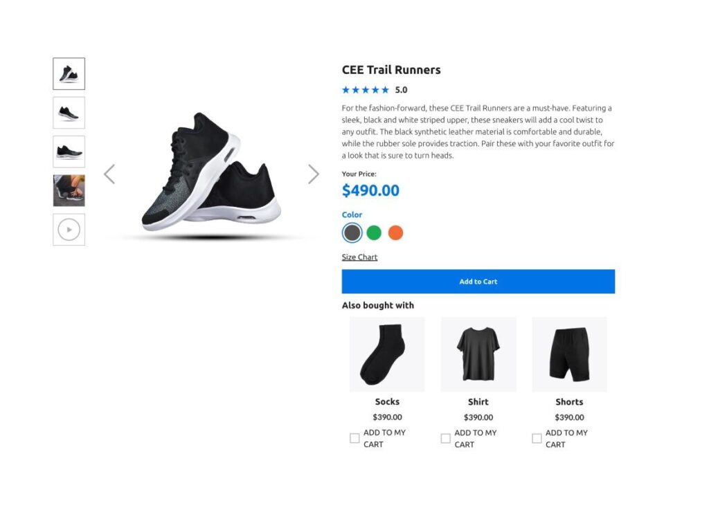 Bundle Builder buy box layout