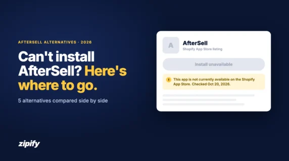 5 Best AfterSell Alternatives for Shopify 2026