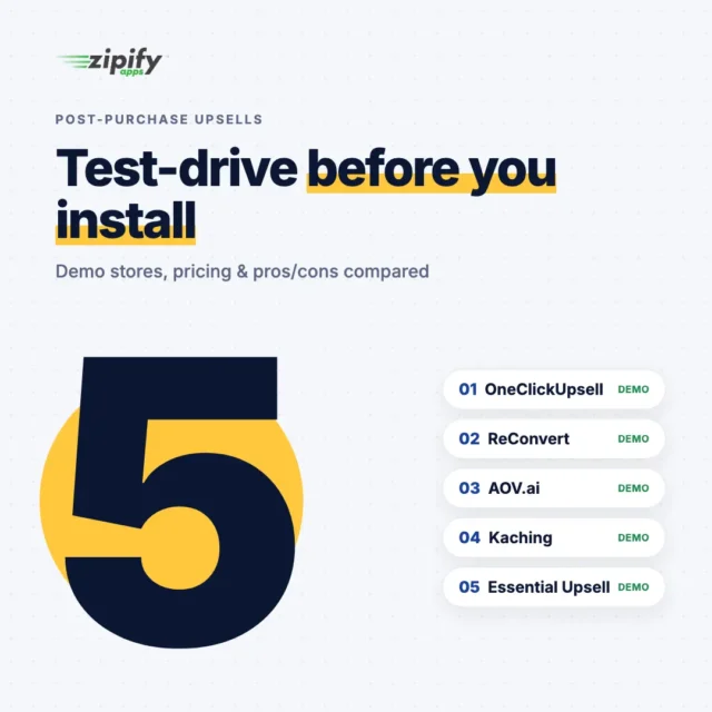 5 Best Post-Purchase Upsell Apps for Shopify