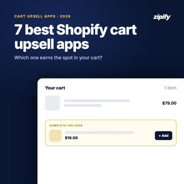 Cart Upsell Apps