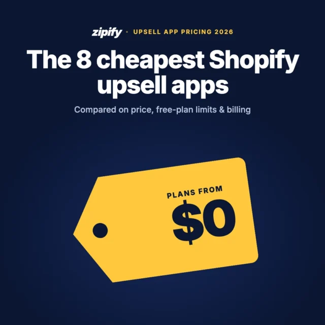 Cheapest Shopify Upsell Apps